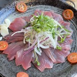 活魚 漁ま - 鰹のたたかず　1280円