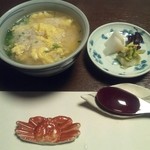 昭恋館 よ志のや - カニすきを食べ終わる頃に…待ってました！雑炊！