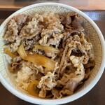 すき家 - 牛丼並(¥400-¥70)つゆだく