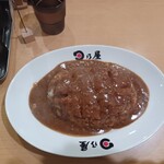 日乃屋 - カレーライス大盛とんかつ¥930-