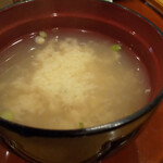 なかさと - 蜆の味噌汁