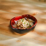 酱油凉拌高丽菜miiga-Okinawandish of pigegg-