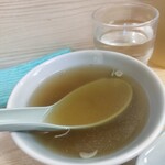 Hamachiyouken - 付属のスープ