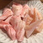 炭火焼肉オールスターズホルモンとんぼ - 軟骨盛り