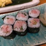 カジュアル和食と地酒しおさか - ねぎとろ巻