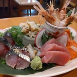 カジュアル和食と地酒しおさか - 盛合せ　つぶ貝旨♡