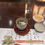 たでの葉 - 白子の茶碗蒸し