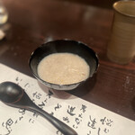 たでの葉 - 雑炊 自然薯かけ