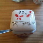 手打そば ながいけ - お勧めされている、岩塩『モンゴルの塩』