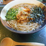 手打そば ながいけ - 2枚目は…寒かったので『温おろしなめこ蕎麦』温まる～