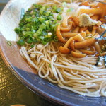 手打そば ながいけ - Bセット（満腹セット）は、せいろ＋かけorなめこ蕎麦＋デザートで１３００円