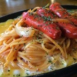 テルカフェ - 鉄板イタリアン、並盛。