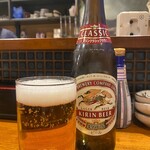 つどい家 - 瓶ビール 中瓶 クララガ 価格不明。