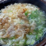 松屋 - まあ、素敵なかすうどん(///ω///)♪