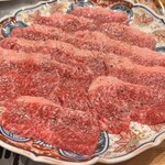 神戸焼肉 金虎 - 焼きしゃぶ
            神戸牛ブリスケ