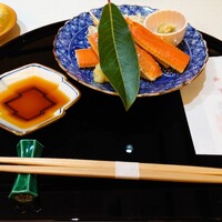 北新地 湯木 本店 - 今宮戎神社の御守を頂きました。