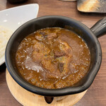 CLAY POT CURRY OHMIYA - 京の肉のビーフカレー1680円