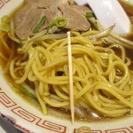 大阪王将 - 大阪王将の麺、太さ