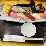 すしの重兵衛 - 料理写真:「地魚握り 8貫」2,520円税込み♫