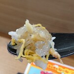 Uminosachitoyamanosachisurugashokudouneopasasurugawannumadukudari - 生しらす丼