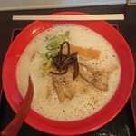 茉莉花 - 塩とんこつ(ばりかた)