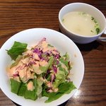 Chikin Ryouriya Torige - スープ＆サラダ