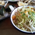 ソウアン - 麺とおむすびセット　\650