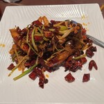 陳家私菜 - エビの四川料理