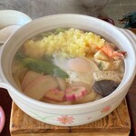 たから - ブラックタイガーの大きな海老天入り