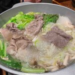 しゃぶしゃぶ　すき鍋　おもき - 肉を追加