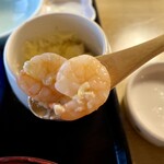 Hodumi Sa Ryou - 茶碗蒸しに剥きエビ2尾