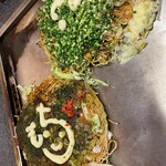 Hiroshima Okonomiyaki Koukouya - 海鮮ネギ　＆    もちイカ天