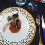 クイントカント - なかやま牧場牛ローストと海老芋