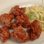 新大宮 中華のサカイ - から揚げはいつも頼んでしまう