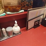 麺や 菜 - カウンター席