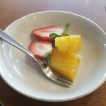 レストラン 蔵王 - デザート迄、運ばれました