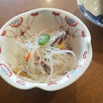 レストラン 蔵王 - 海藻サラダのアップ