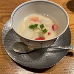 Sengakuji Monzem Monya - 甘味　湯葉の白ぜんざい