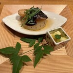 Sengakuji Monzem Monya - 焼き鰆大根