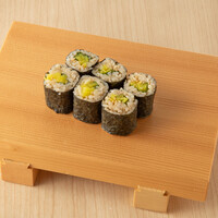 大葉たくあん巻