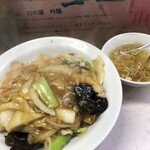 岐阜屋 - 中華丼スープ