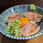 メヂカそば 吟魚 - 鴨ロースト丼