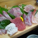 五右衛門 - 刺身定食のお刺身