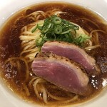 鴨出汁中華蕎麦 麺屋yoshiki - 最上鴨と地鶏と水(醤油)