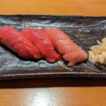 Sushi Izakaya Yataizushi - 本まぐろ握り3貫＋ドリンクセット550円