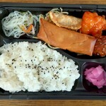 ディオ - 中華弁当(税抜)198円 ※開封後 (2024.01.16)