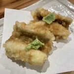 しんのすけ - 穴子天わさび正油