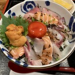 しんのすけ - 塩海鮮丼(大)
      うに_丼ぶりトッピング