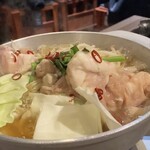 個室 韓国居酒屋×ジンギスカン ライパチ横丁 - モツ鍋