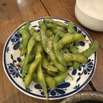 地鶏と鶏だしおでん 鷹仁 - 枝豆